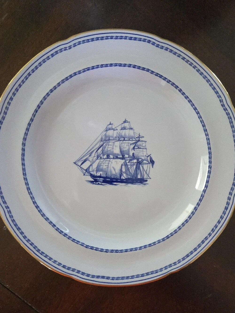 Vtg. Spode Dinner Plate 